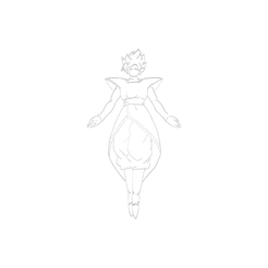 zamasu.png STL-Datei Zamasu Wandkunst・Design für 3D-Drucker zum herunterladen