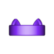 kediyuzuk.stl Fichier STL anneau de chat mignon・Modèle imprimable en 3D à télécharger