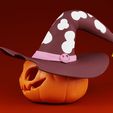 Pumpkin-0027.jpg Halloween Pumpkin Hat 3D Print Model