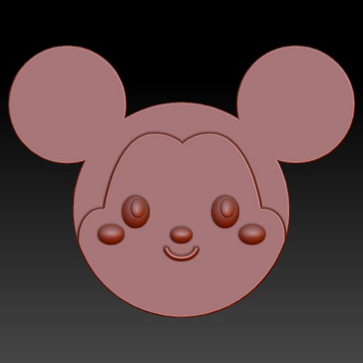 Mickey.jpg Mickey MouseLASER, CNC 3D PRINTABLE FILE