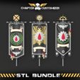 CC-Banners-Buzzsaw-2.jpg 28mm Army Blood Buzzsaw Flesh Tearers Space Warrior Chapter Standard Bearer Banners