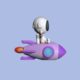 RocketAstronaut2.PNG Cute Rocket Astronaut
