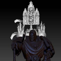 relicarius_backpack.jpg Free STL file Space Marine Reliquary Backpack (unscaled)・3D printable model to download