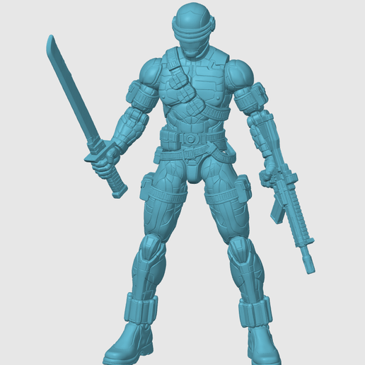 GI Joe Snake Eyes – Articulated & Classic Figure Set