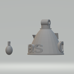2.png 3D-Datei FHW: Fröhliche Weihnachtsglocke (Weihnachtsschmuck) kostenlos・Design für 3D-Drucker zum herunterladen