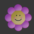 1.png Fleur en format 3d pour les moules en silicone