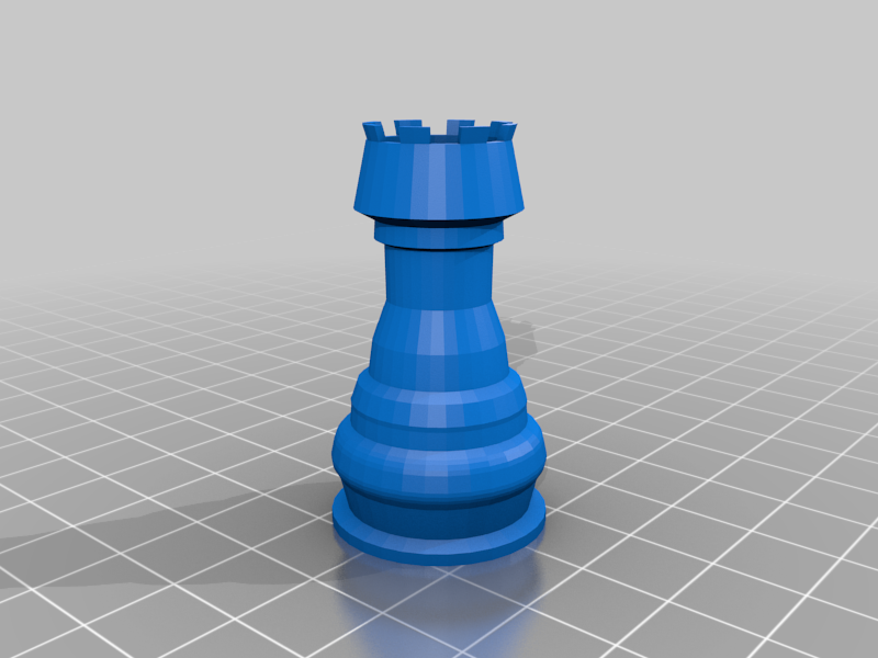 Download Free STL File Basic Chess • 3D Print Model ・ Cults