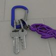 keychain~11.jpg Parrot low poly design