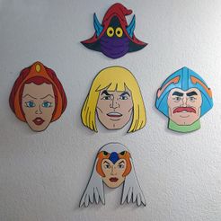 DSC_1272-dads.jpg Fichier STL Les héros d'Eternia - Masters of the Universe wall art・Plan pour imprimante 3D à télécharger