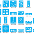 2021-04-13-42.png Laser Cut Vector Pack - 200 Assorted Stencils N° 7
