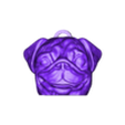 Pug Carlino.obj Pug Pug dog keychain