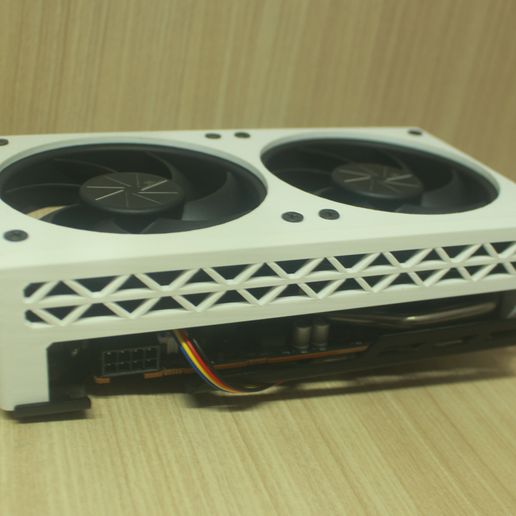 💻 GPU Shroud for RX6600 Sapphire Pulse 90mm PWM・ STL File for 3D ...