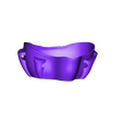 L-wide_Mask.stl (NEW) COVR3D V2.08 - FDM 3D print optimised mask in 15 sizes (also for children)