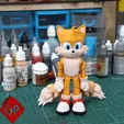 ezgif.com-gif-to-webp.webp FLEXI SONIC THE HEDGEHOG TEAM (KNUCKLES, TAILS & SHADOW) - PRINT IN PLACE - NO SUPPORTS