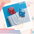 Paperclip1.png LOVE Herz Valentine's Jumbo Büroklammer