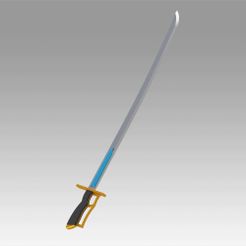 1.jpg STL file Puella Magi Madoka Magica Sayaka Miki Swords Cosplay Weapon Prop・Model to download and 3D print