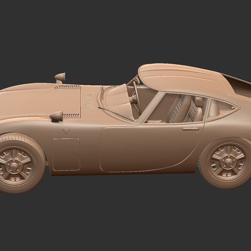 🚗 1967 Toyota 2000GT MF10 – High Detail 3D Printable Model・ 3D