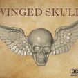WingedSkull.jpg Winged Skull Wall Hanger