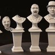 3.jpg Singing Busts Haunted Mansion, Graveyard Disneyland, 7 inches, 17.5 cm tall