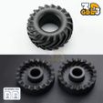64774.jpg Tractor Tire mold 3d print model