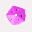 20-Sided3-Copy.png Set of 3 Dice Mini Planters