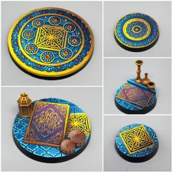 Arabesque Sultanate Set (Bases & Toppers//vorgestützt)