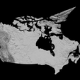 1.png Topographic Map of Canada – 3D Terrain