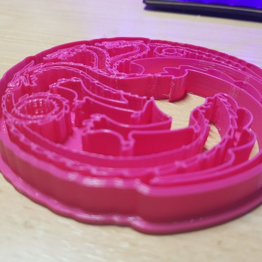 Targaryen Cookie cutter - GOT 3D model