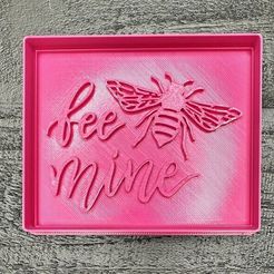 Bee Mine Valentines Day Cookie Cutters 