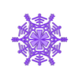 snowflake_set2_6.STL floco de neve