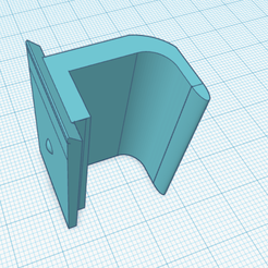 porte-telecomande-lit-dhopital.png Free STL file End Piece for Hospital Bed Remote Control・3D printing template to download