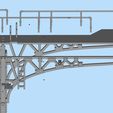11.jpg Double Track Cantilever signal bridge for scale model trains