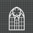Screenshot-2026-06-16-121634.png Gothic Windows STL & SVG  Set-3   (18 Authentic Designs in 1) | Wall Decor | Detailed Customizable Gothic  Cathedral Windows