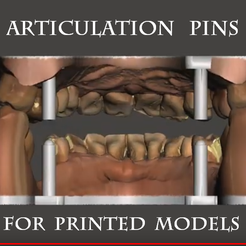 1firefo.png Download STL file Dental Articulation Pins • 3D printer design, drmarkmov