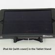 front_display_large.jpg Tablet Stand - Modern style iPad / Tablet stand for use on a desk