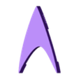 Arrow.stl Star Trek Comm Badge