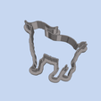 model.png Angora Goat (2) COOKIE CUTTERS, MOLD FOR CHILDREN, BIRTHDAY PARTY