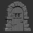 door22.jpg Dungeon door set - 3x closed doors + 3x stone arches