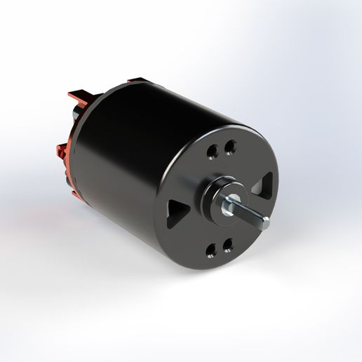 540 Brushed Motor 3D model