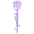 3COLOR - Szeretlek.stl Rose - Je t'aime - multicolore - projet multilingue