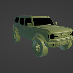 1.png Archivo STL Ford Bronco Wildtrak 2021・Modelo imprimible en 3D para descargar