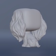 Resin_3-4_Back.png Printable Lady Funko from Lady and the Tramp