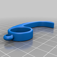 porte_clef_porte.png Archivo STL gratis Llavero abrepuertas・Plan de impresión en 3D para descargar