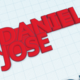 DANIEL-JOSE.png KEYCHAIN WITH NAME DANIEL JOSE