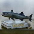 Photoroom_20240625_085009.jpeg fish great barracuda statue detailed texture for 3d printing