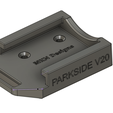 AKKU-front.png Parkside V20 battery holder