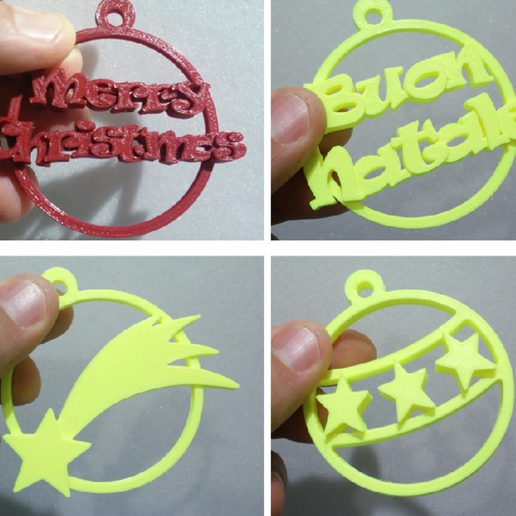 christmas balls 3D model