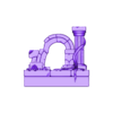 Ancient Ruins - 008.stl Ancient Ruins Dungeon Tile - 008 – Modular 3D Printable Terrain for DnD & Tabletop RPGs (2x2")
