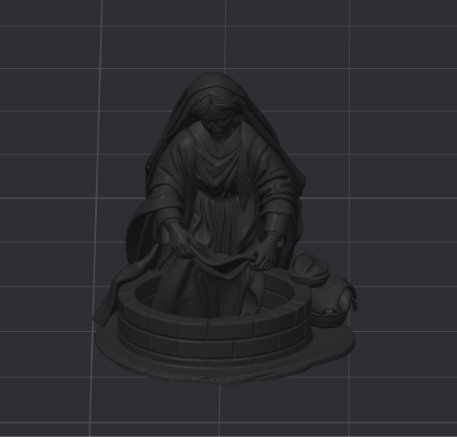 Nativity Scene – Woman at the Well – 3D Printable STL