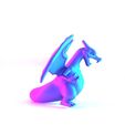 0017.jpg Obsidian Shiny Charizard Shiny Charizard Pokemon Volcanic toy